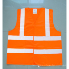 En471 Chaqueta de seguridad reflectante de alta visibilidad de poliéster